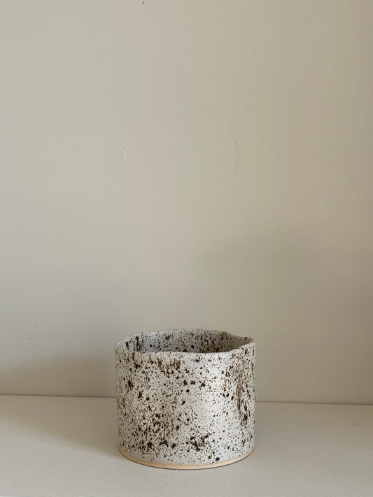 handleless mug in Winterwood glaze